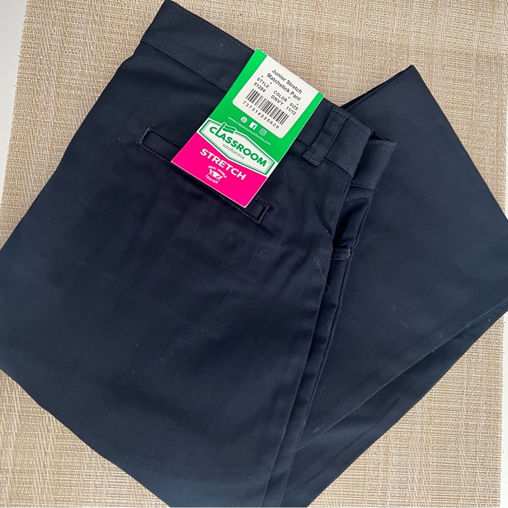 New School Uniforms Stretch "Matchstick" Pants